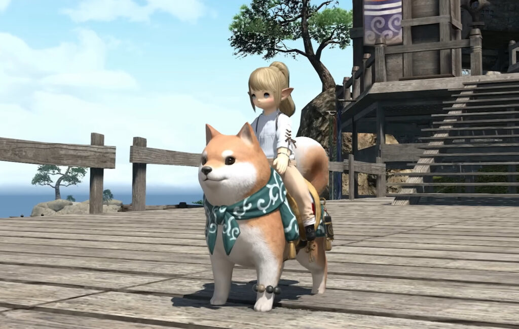 ‘Final Fantasy 14’ adds a giant Shiba Inu mount