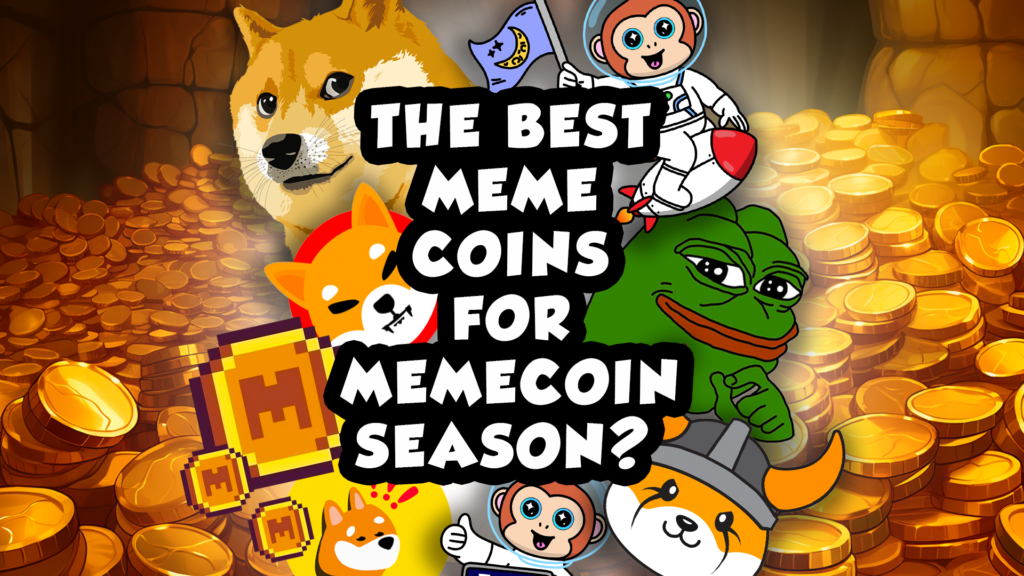 Best Meme Coin to Watch for the Next Memecoin Season Including ApeMax, Shiba Inu, Pepe Coin, Dogecoin, Bonk, Floki, and Memecoin by 9gag