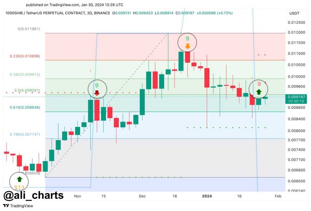 Shiba Inu Prints Rare Bullish Signal, Eyes This Price Target