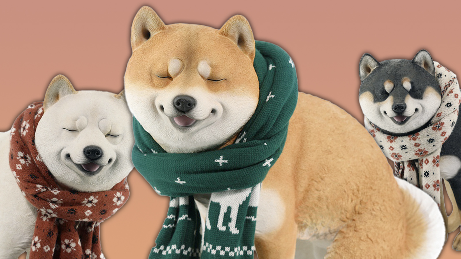 These statues of Shiba Inus pooping are $555