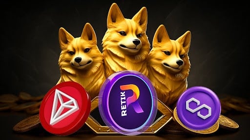 Shiba Inu (SHIB), Retik Finance (RETIK), Solana (SOL)