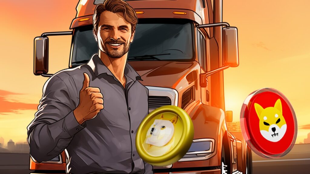 Truck Driver Who Quit His Job Following Shiba Inu and Dogecoin Success Reveals His Next Big Buy for 2024