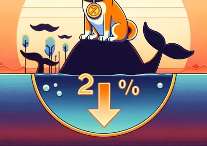 Shiba Inu Coin Plunges 20% as Whale Activity Wanes